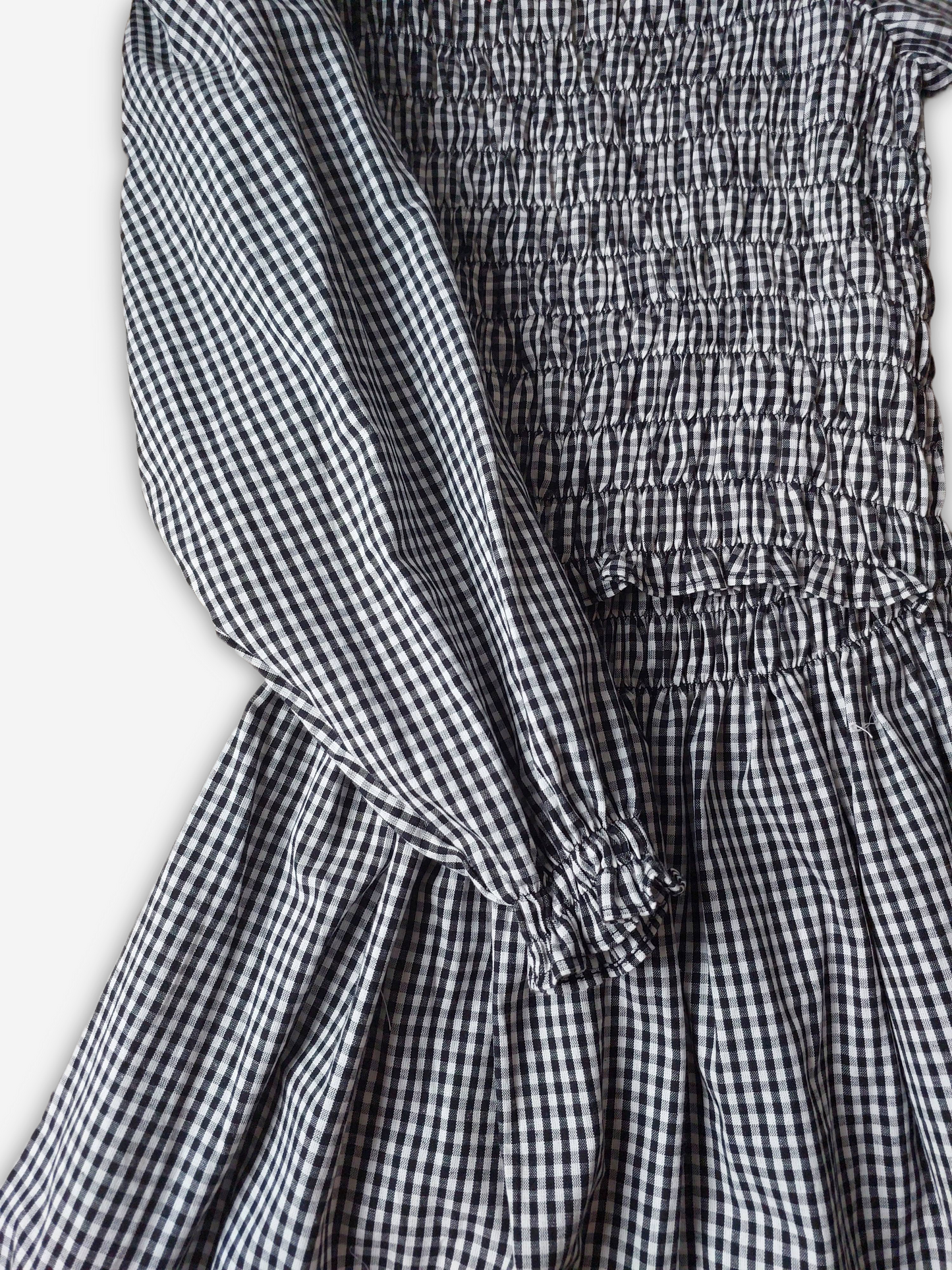 Breastfeeding Gingham Dress