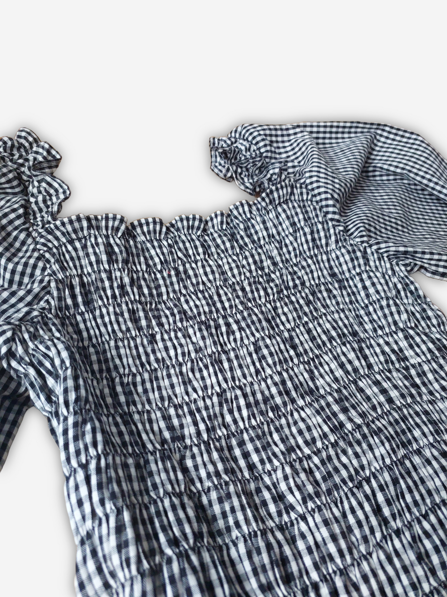 Breastfeeding Gingham Dress
